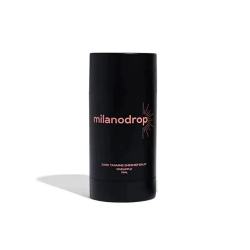 Matte Sun Tanning Black Liquid kit showing 50ml tanning drops bottle and 75ml tanning flash cream tube.