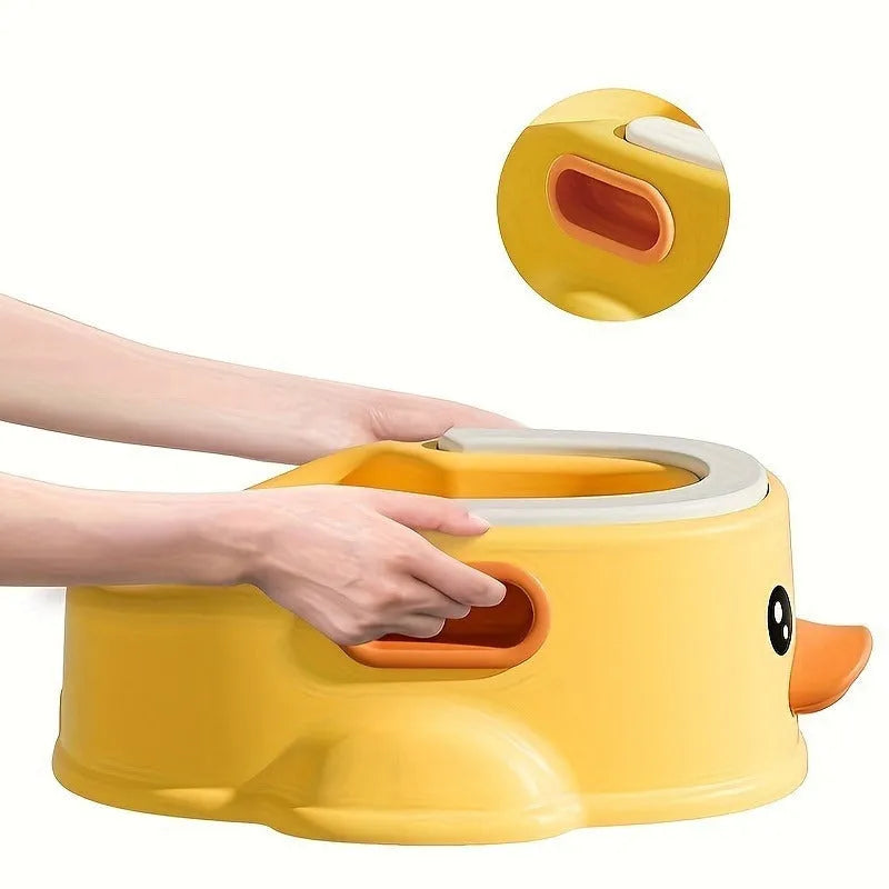 PVC duck-shaped pet bathtub for dogs and cats in blue, pink and yellow colour options