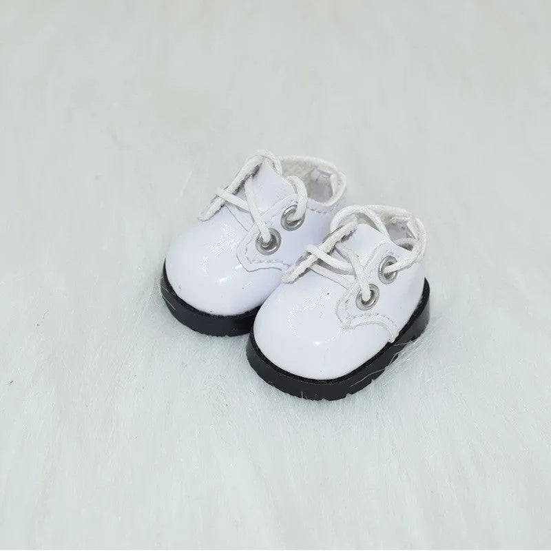 17CM doll replacement shoes in multiple styles including black boots and leather designs