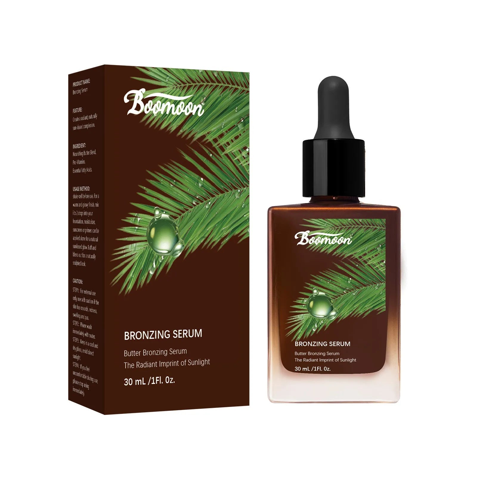 Bronze black 30ml bottle of nursing solution moisturising care solution