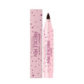 Freckle pen cosmetic tool for applying beauty spots and faux freckles in dark brown or light brown
