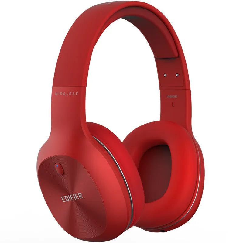 Bluetooth sports headset in black, red or white with over-ear design for workouts