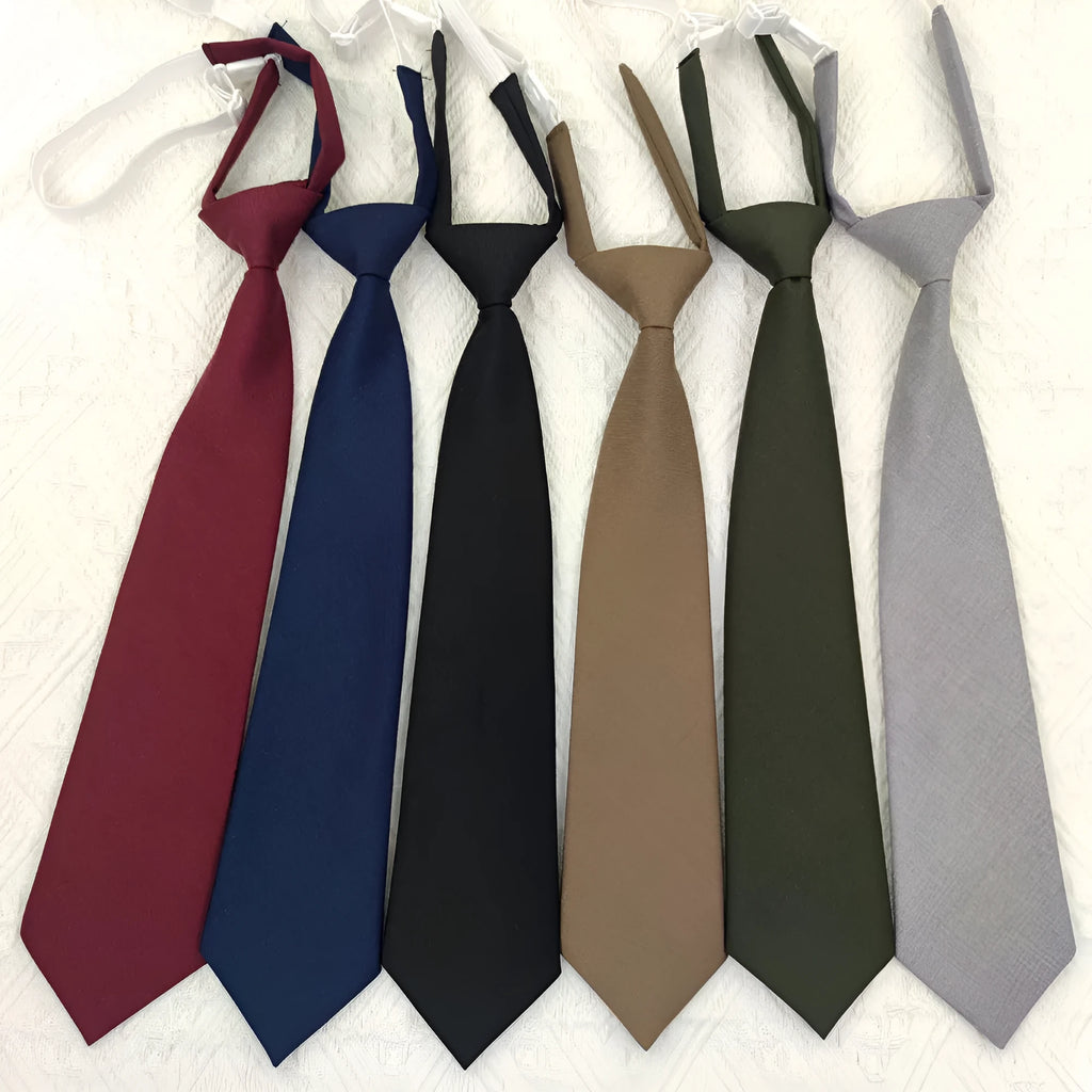 Men's cotton bow tie in arrow style with tie-dye pattern showing solid colour options