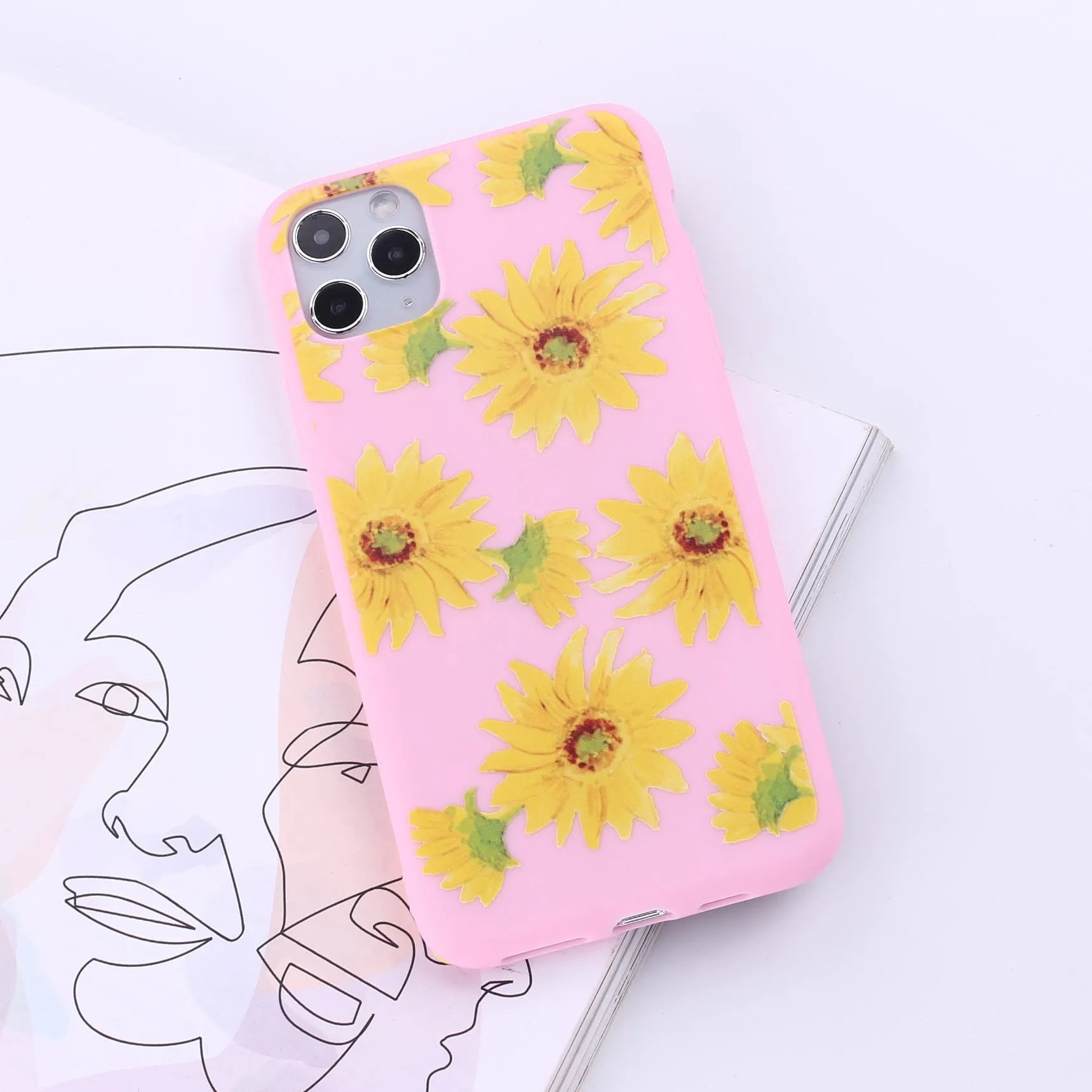 Painted TPU mobile phone case for iPhone 11 series in multiple colour options