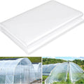 Roll of clear plastic greenhouse film for vegetable shed insulation measuring 4x8 metres