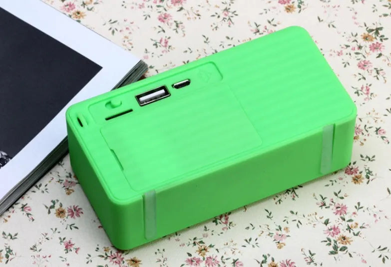 Cannon X3 wireless Bluetooth portable speaker in mini block design with magic cube aesthetic