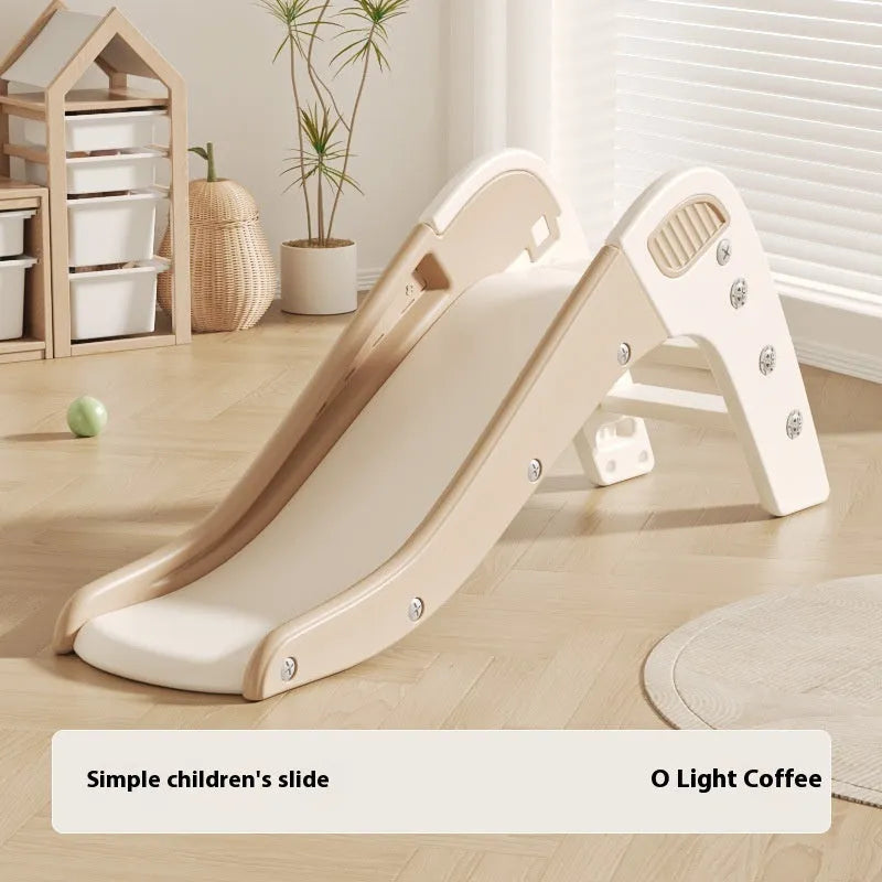 Small plastic baby slide in blue colour for children under three years old