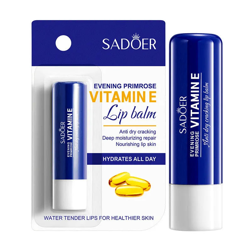 Anti-chapped lip moisturising lipstick tube with variant options showing specific net content weights.