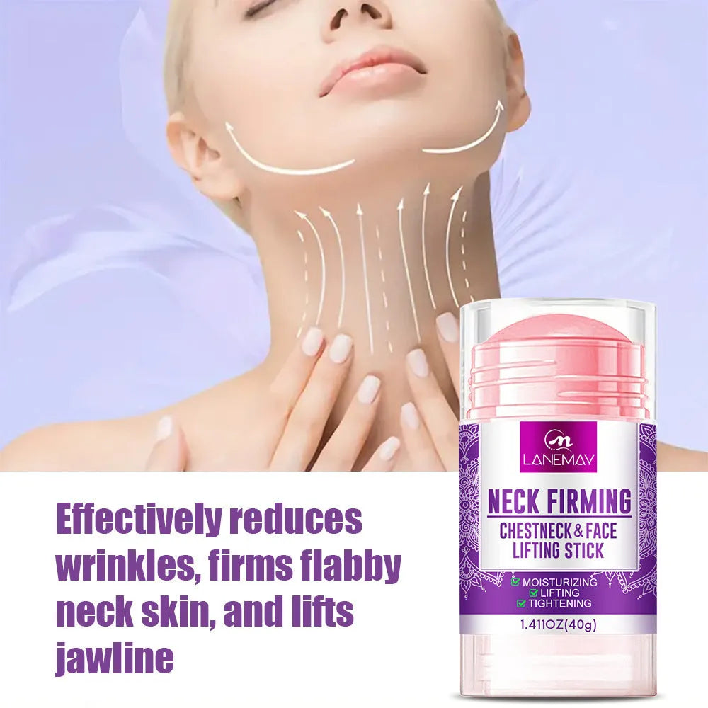 40g jar of Neck Firming Cream for anti-wrinkle and brightening skincare.