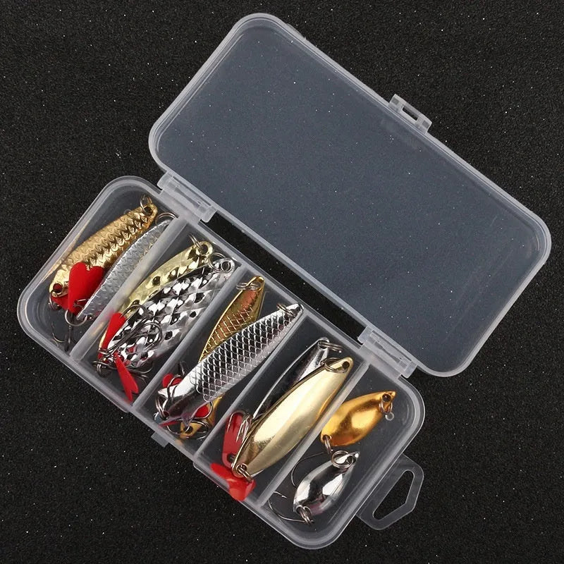 Gold and silver metal fishing lure sequins for custom bait decoration and lure making