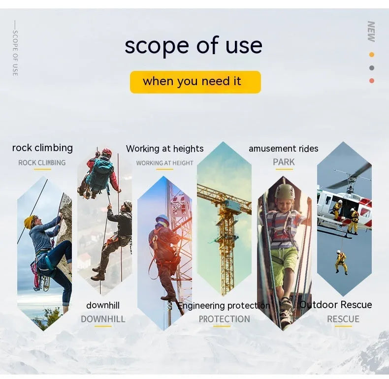 Climbing carabiner with automatic master lock and button hook in five colour options