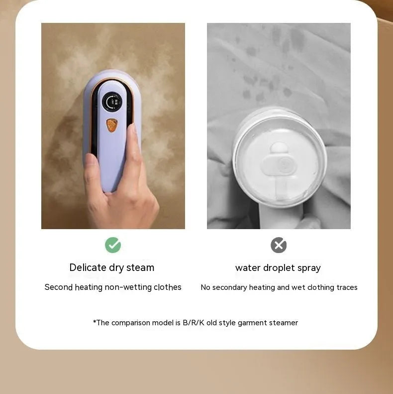 Portable foldable ironing machine with ceramic plate in milky white colour