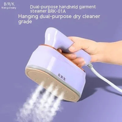 Portable foldable ironing machine with ceramic plate in milky white colour
