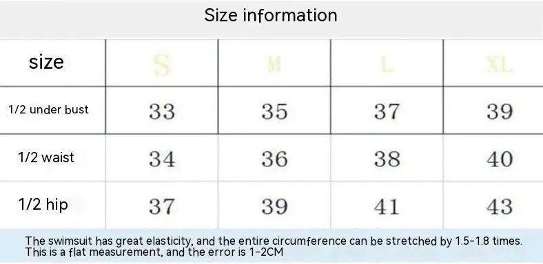 Women's three-piece polyester swimsuit set with printing pattern in black or blue options
