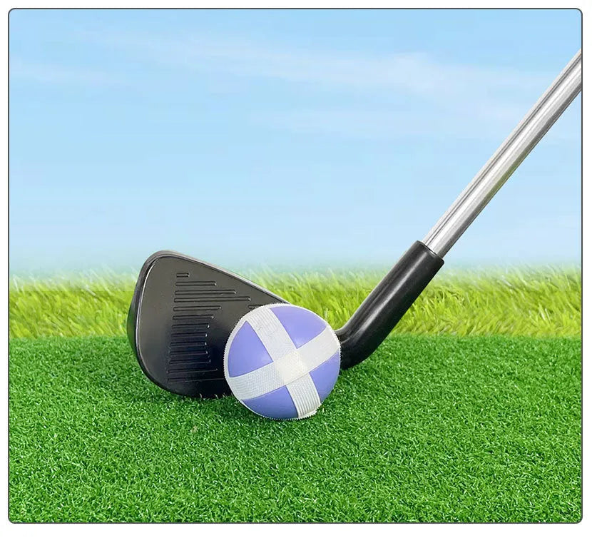 Metal golf club available in adult and children sizes for outdoor sports and fitness