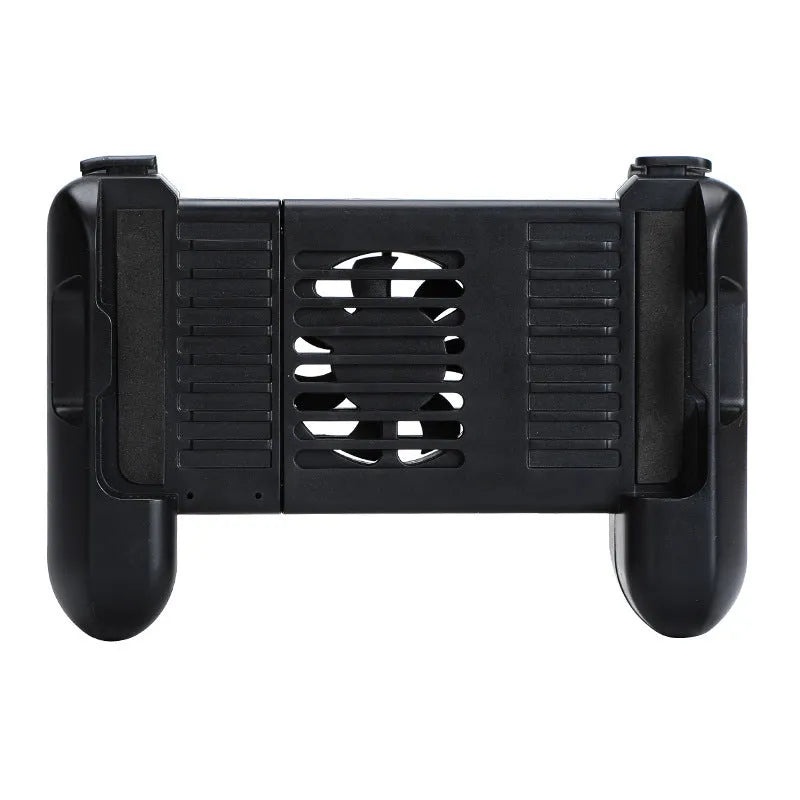Black Cooling Bluetooth Controller-P2 gamepad for Apple iPhone mobile gaming