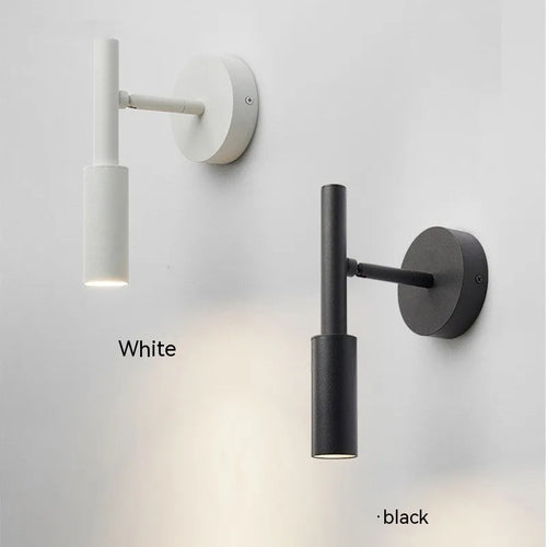 Black wrought iron wall lamp with modern design and three colour temperature lighting options