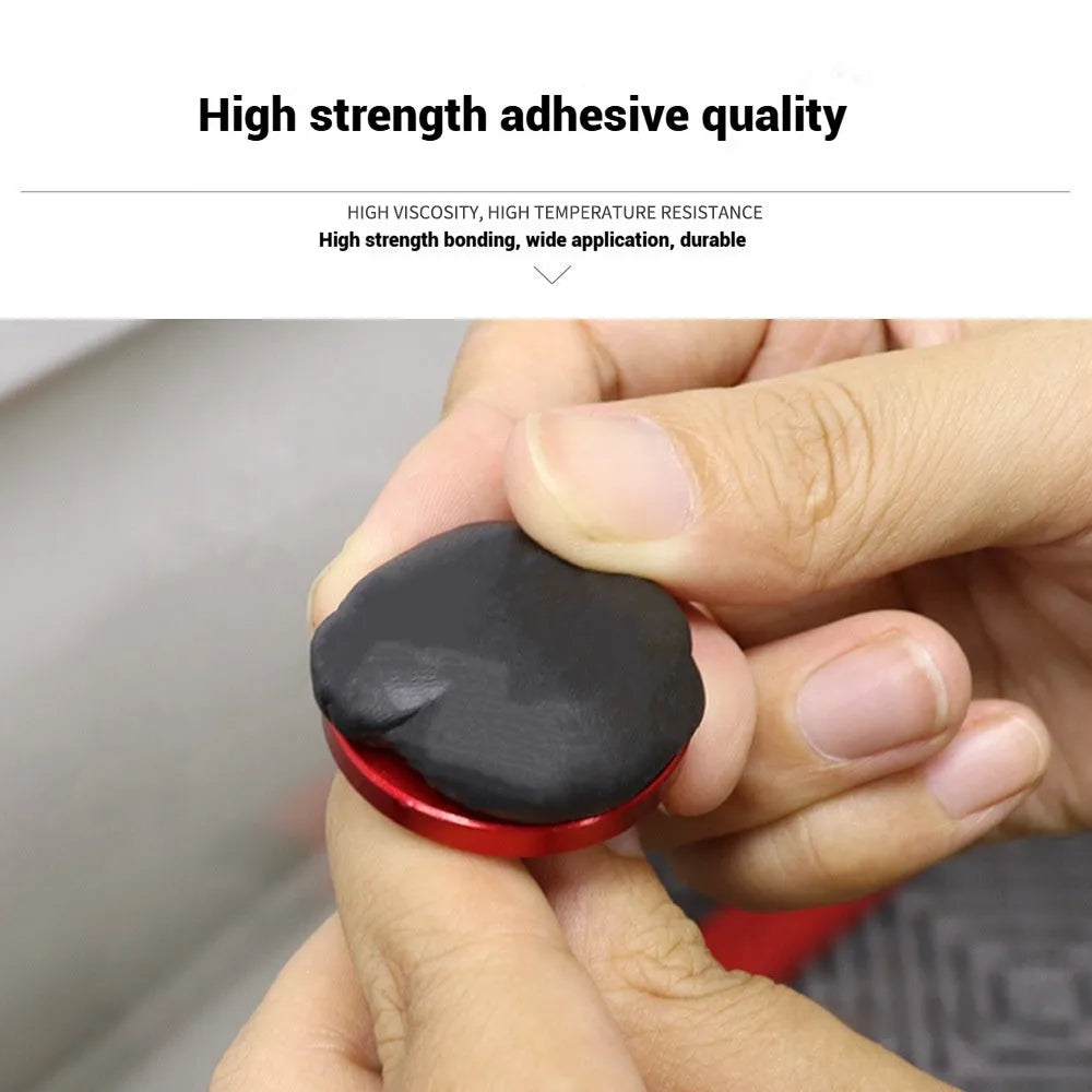 Tube of automobile depression repair cold glue for car body panel dent and scratch restoration