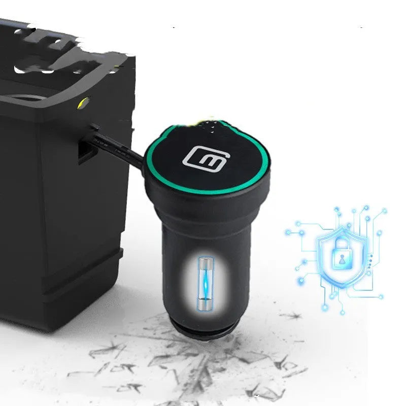 Lavida Polo Weiling compatible QC3.0 fast car charger for Android and Apple devices