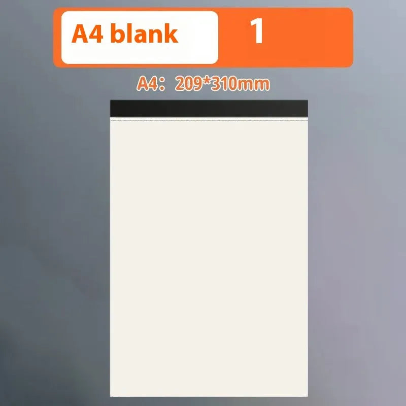 A5 and B5 thickening writing pads with tearable sheets in horizontal line, grid and blank paper options
