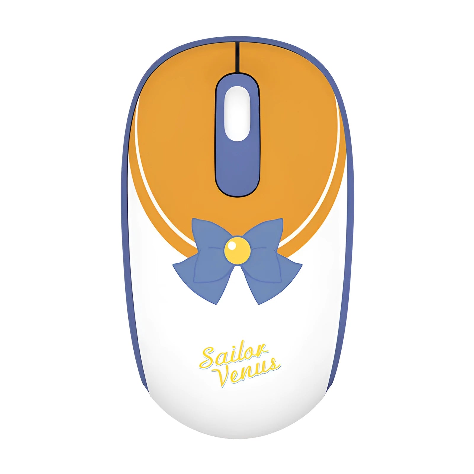 Sailor Moon cartoon wireless mouse in pink with USB connector and adjustable DPI settings