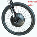 Yunzhilun micro-power bicycle conversion kit for 26-inch wheels with lithium battery and alloy hub motor.