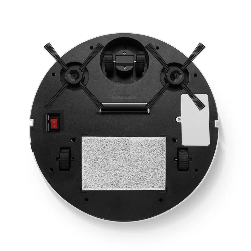 Automatic sweeping robot cleaner with compact square design and 3000mAh lithium battery for floor cleaning