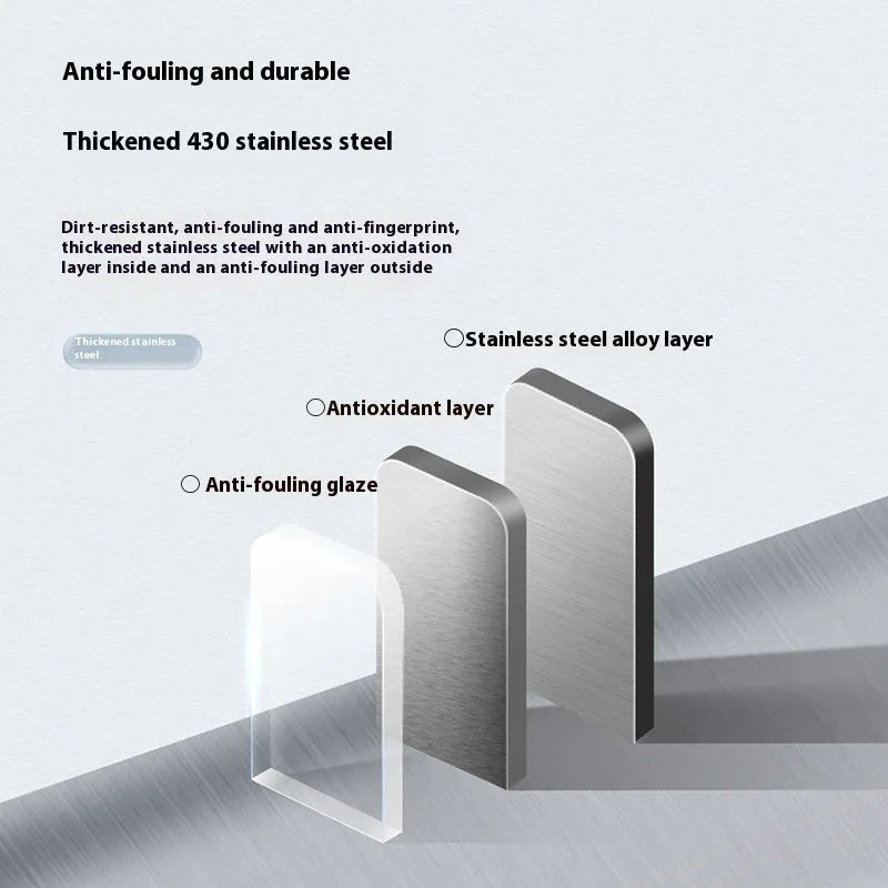 Stainless steel smart inductive trash can with square shape available in multiple sizes for kitchen and office
