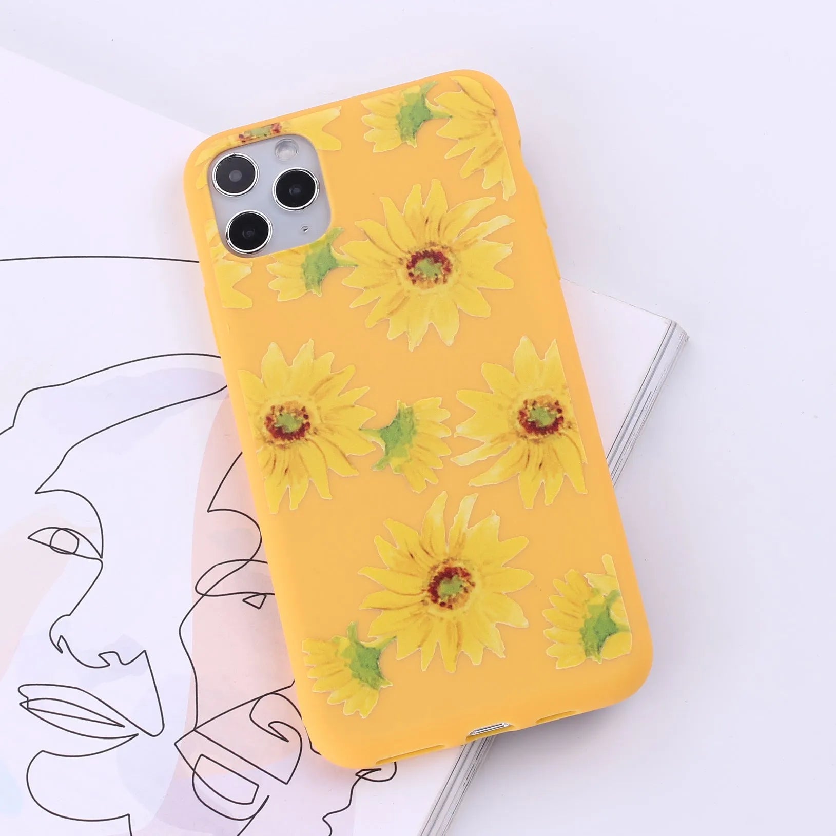 Painted TPU mobile phone case for iPhone 11 series in multiple colour options
