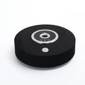 Intelligent vehicle mounted spray accessories in black plastic with USB charging cable and anti slip pad for car aromatherapy