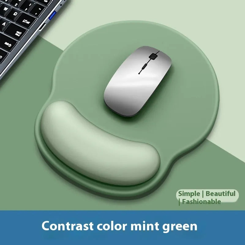 Gradient silicone wristband mouse mat with milk silk surface measuring 220mm by 250mm