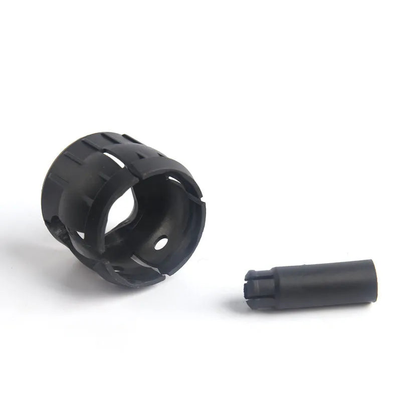 Black plastic gear lever trim accessories for Vauxhall Opel Saifeili interior.