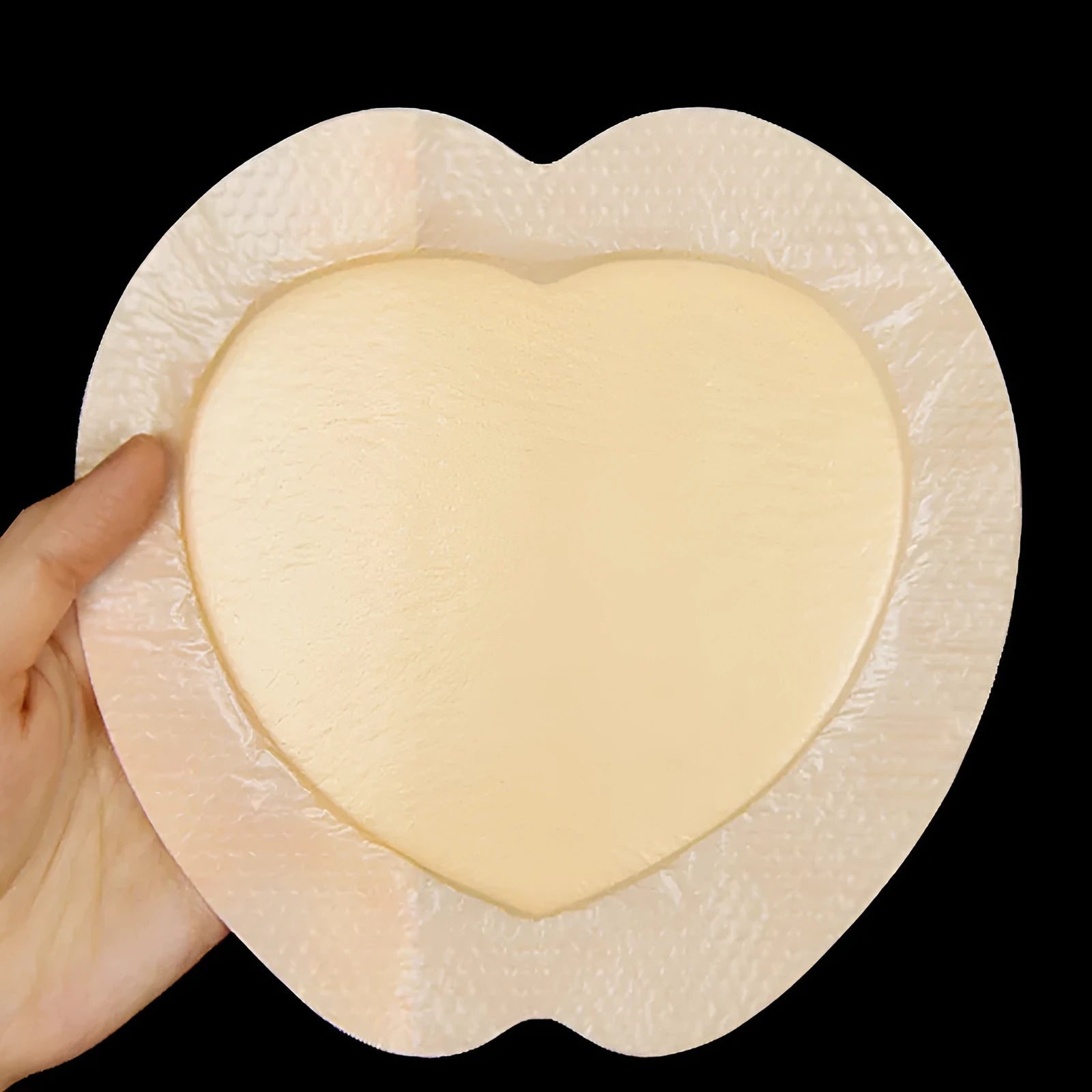 Large skin-colour silicone bedsore sticker for pressure ulcer prevention