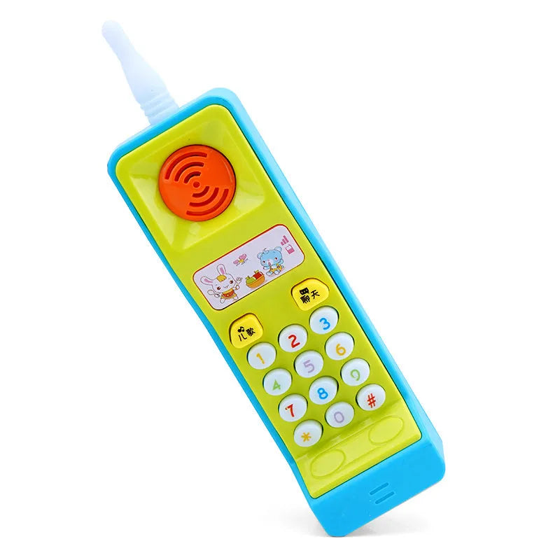 Children's educational cartoon animal toys with sound, light and music functions for age 3+