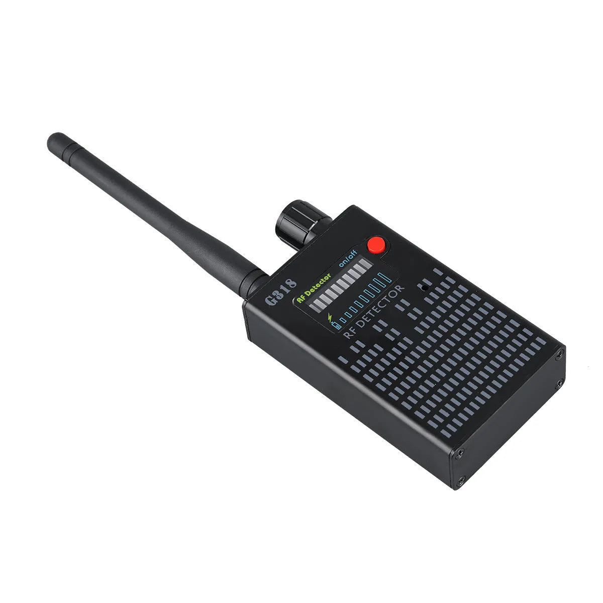 Black G318 hole camera detector with aluminium alloy construction for privacy protection