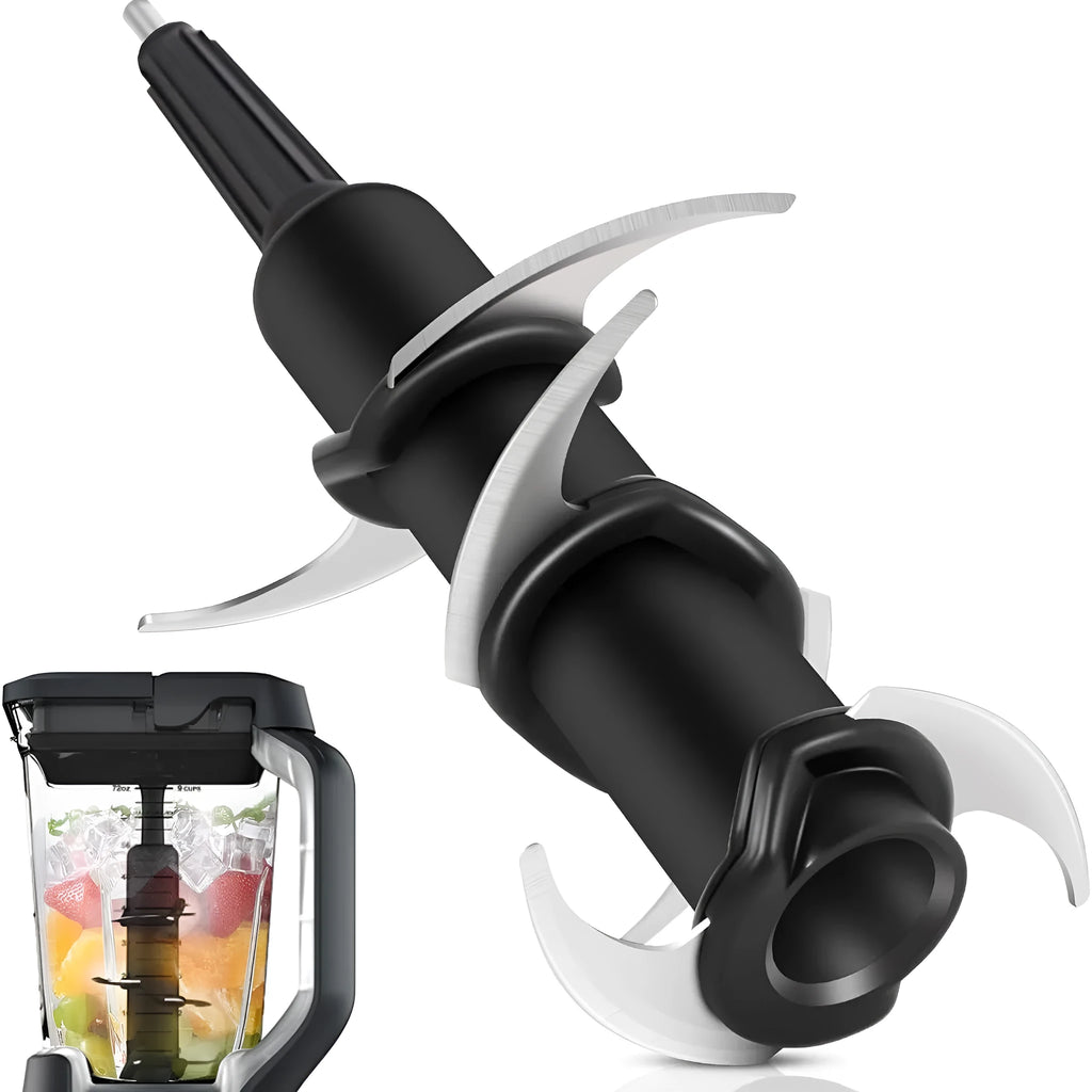 Single 304 stainless steel six-stack juicer blade seat accessory measuring 10x21cm with modern simplicity design.