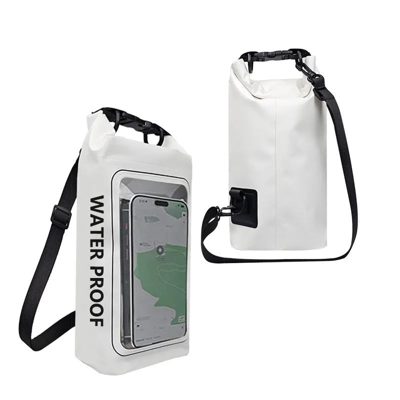 PVC waterproof crossbody sports bag in multiple colours for swimming and outdoor water activities