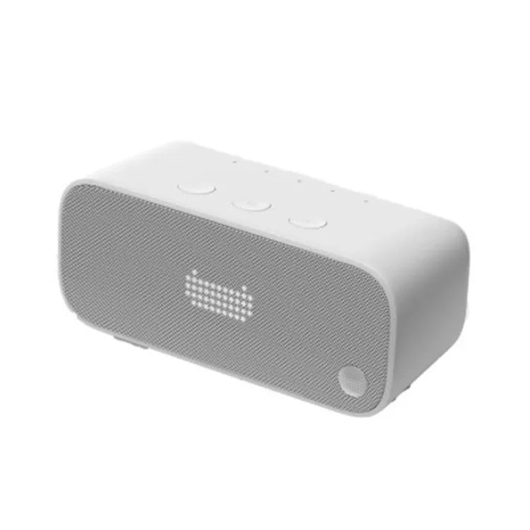 Elf sugar cube artificial intelligence smart WiFi speaker in blue, green, red, or white plastic housing