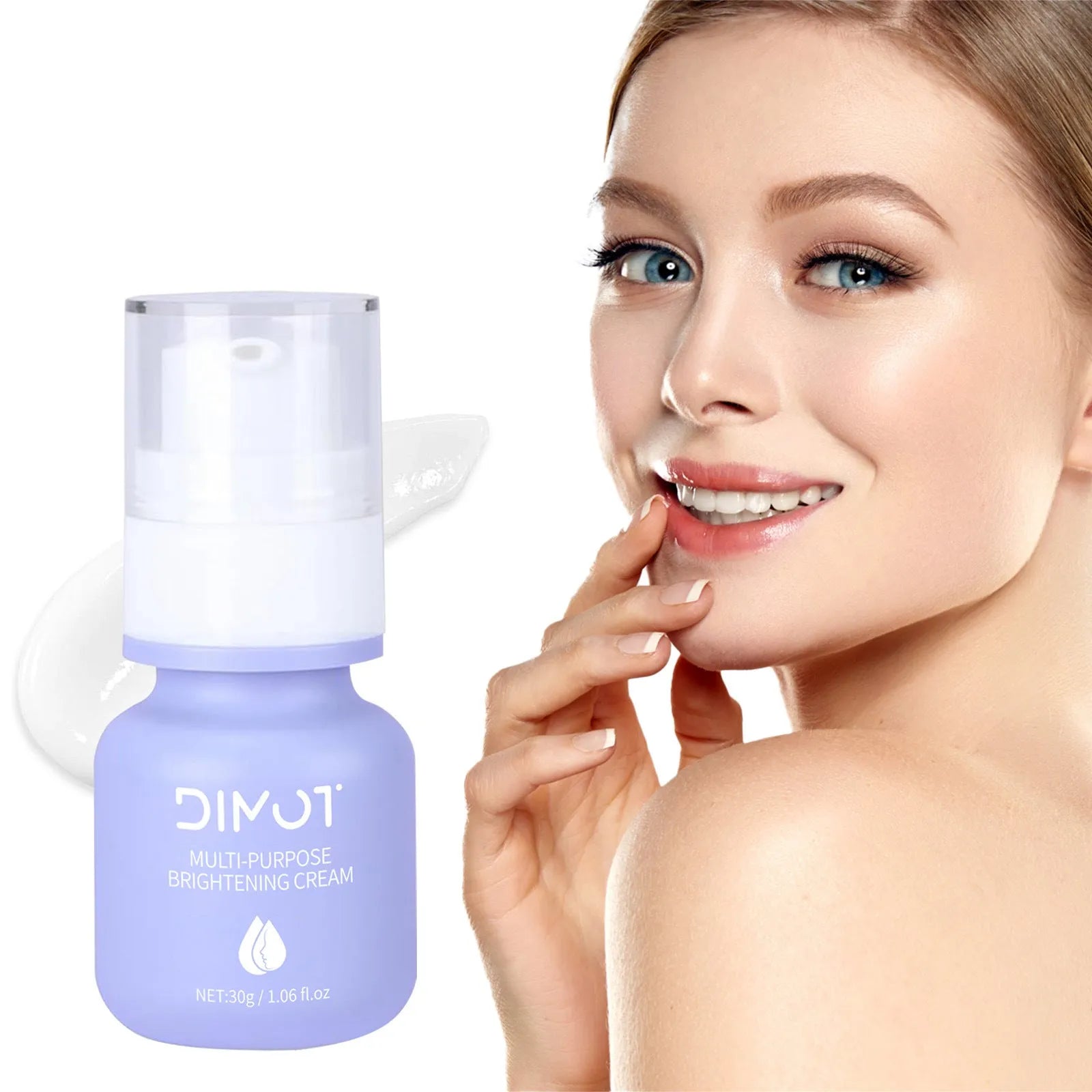 30ml bottle of gentle make-up primer moisturising cream for all skin types