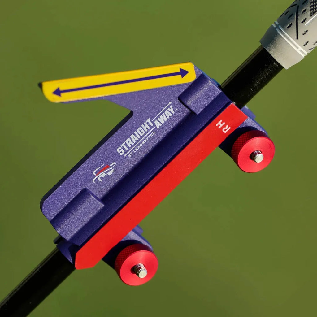 Plastic golf swing plane simulator training aid available in logo and no logo options for home practice.