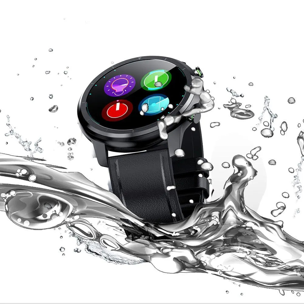 LEMFO LF26 smart bracelet with 1.3-inch screen shown in multiple colour options