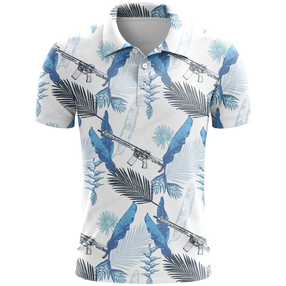 Men's 3D printed short sleeve sports T-shirt in bird eye polyester fabric with colour matching pattern