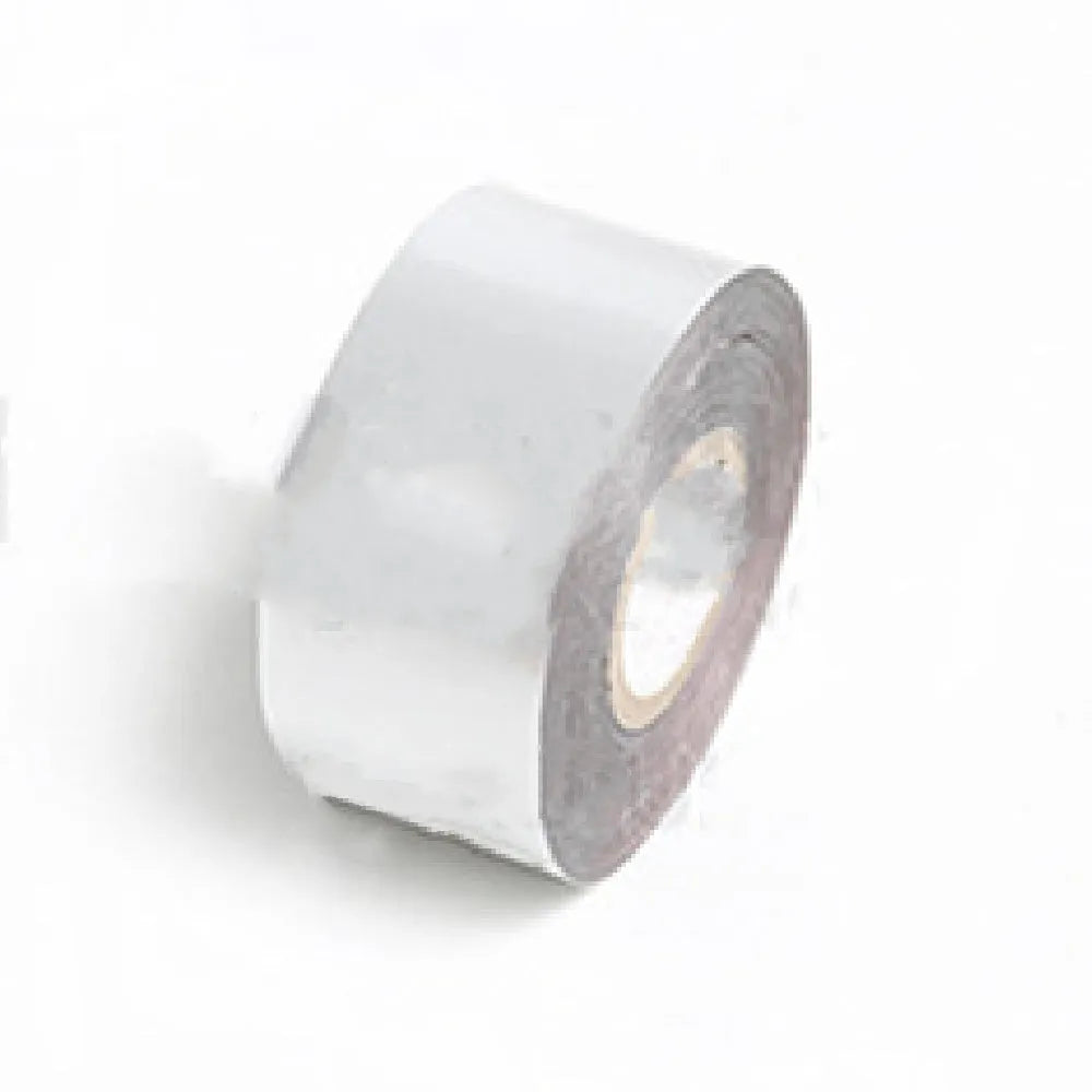 Roll of golden electrochemical aluminium hot stamping foil for leather and plastic branding.