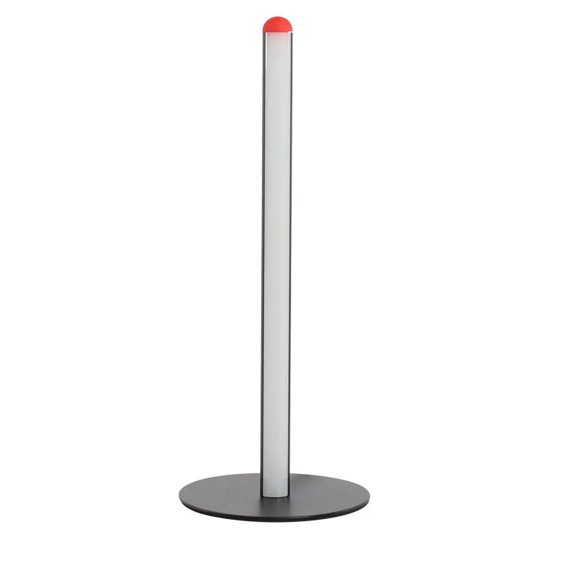 Vertical aluminium alloy floor lamp with LED light in modern minimalist style