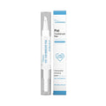 Pet teeth cleaning brush with finger grip handle and 3ml capacity measuring 1.1 by 12.5 centimetres