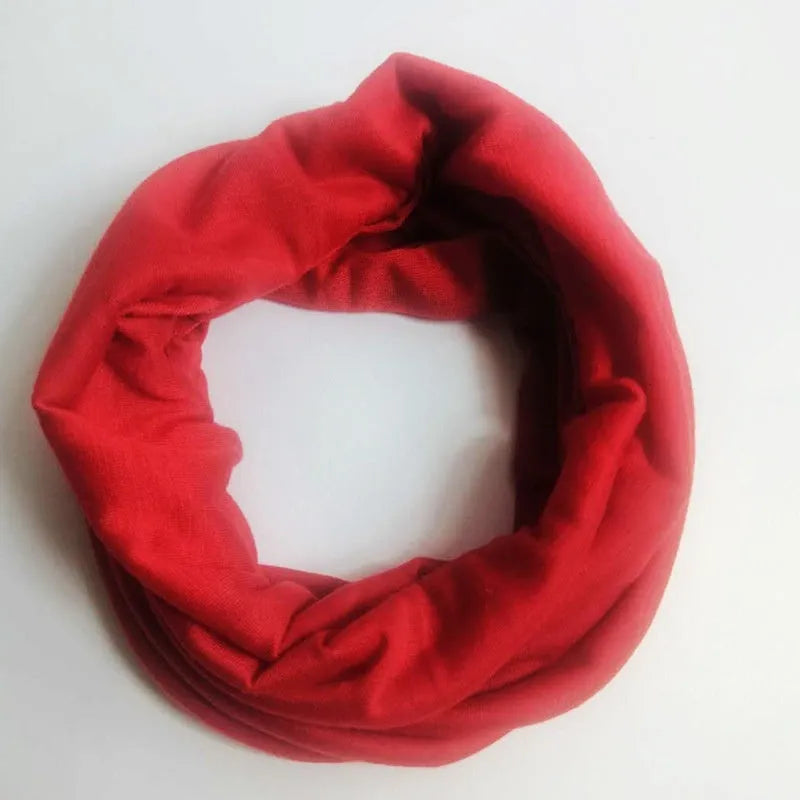 Seamless polyester headscarf for outdoor sports in multiple colour options