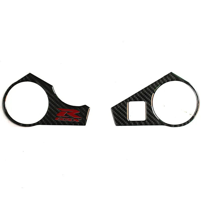 Carbon fibre pattern adhesive sticker for SUZUKI GSXR1000 L1 upper connective plate 2009-2016