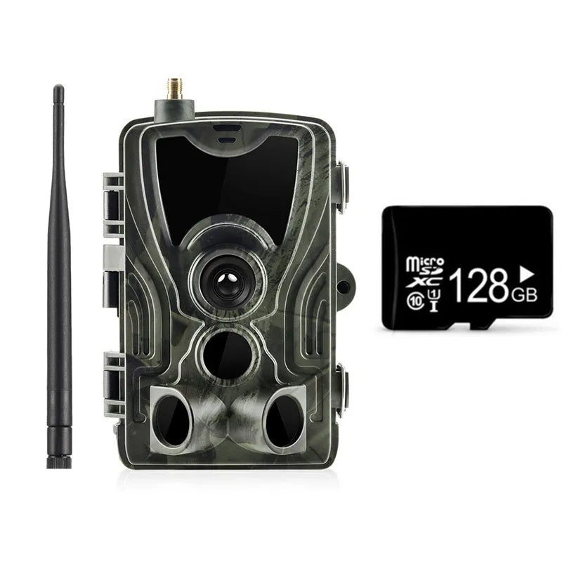 Outdoor waterproof surveillance camera with 1080p lens and camouflage ABS body for security monitoring