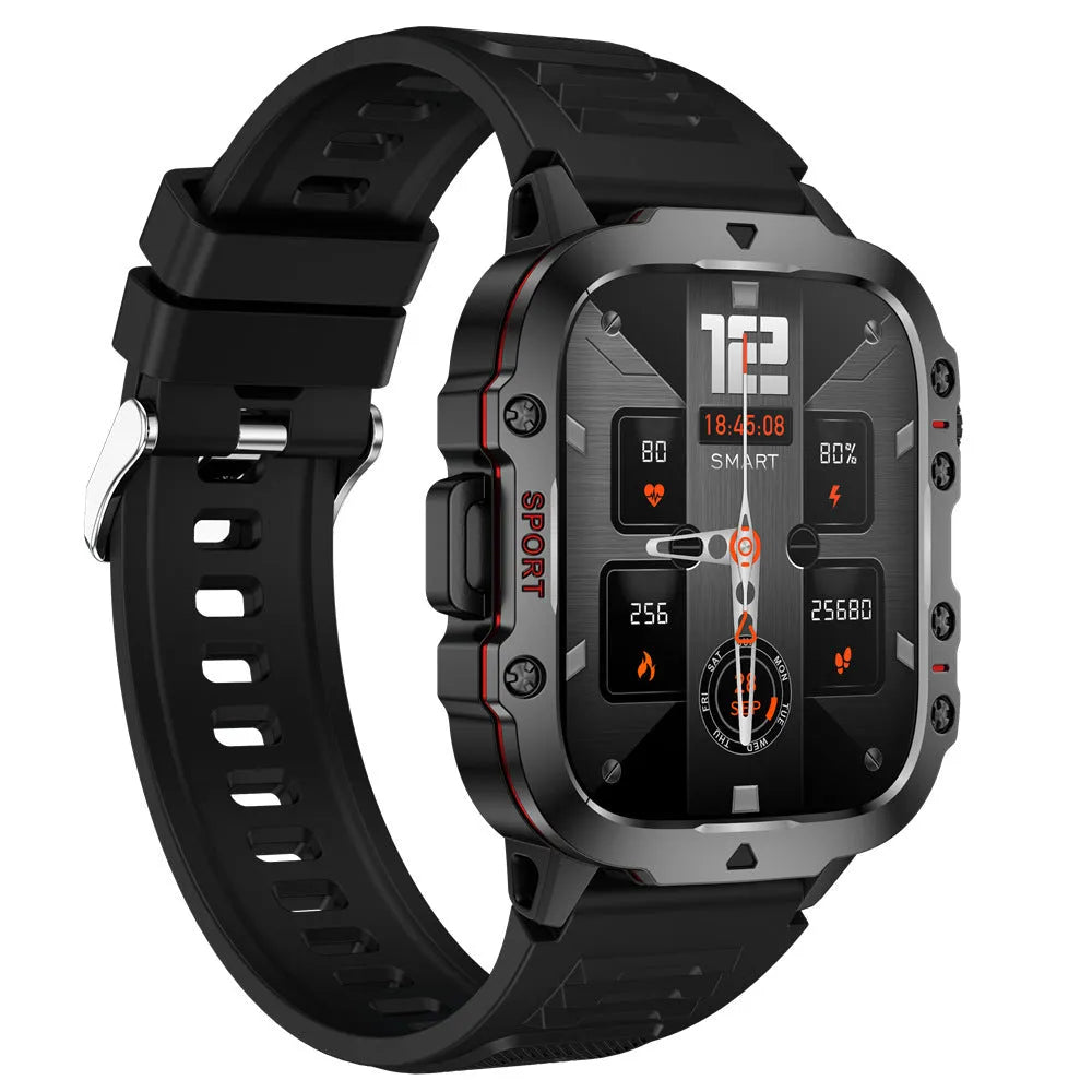 QX11 Smart Bluetooth Watch with zinc alloy case and TFT touchscreen display.