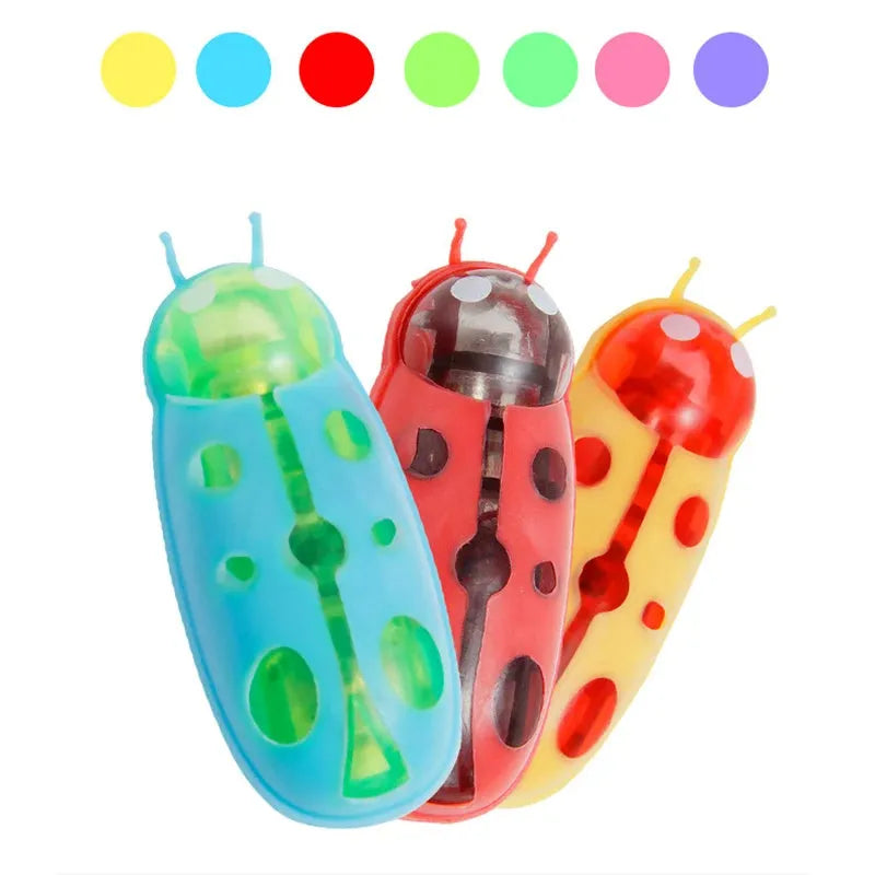 Small electric bug pet toy for cats and dogs with motorised walking legs